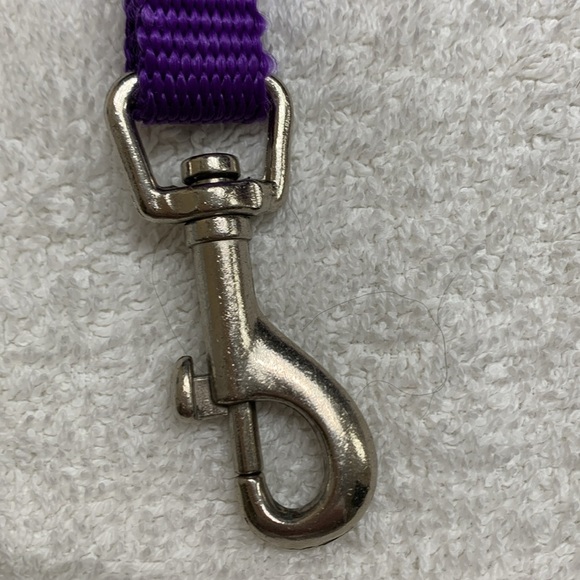 Purple knit leash 6 foot - Picture 3 of 3